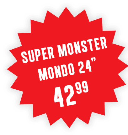 Super Monster Mondo 24" 42.99